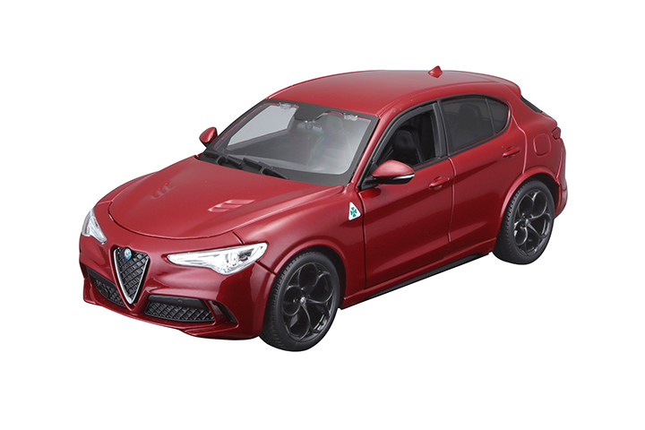 Obrázok Bburago Alfa Romeo Stelvio 1:24 červená