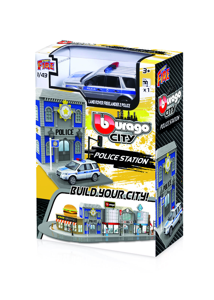 Obrázok Bburago 1:43 BBURAGO CITY, Police Station