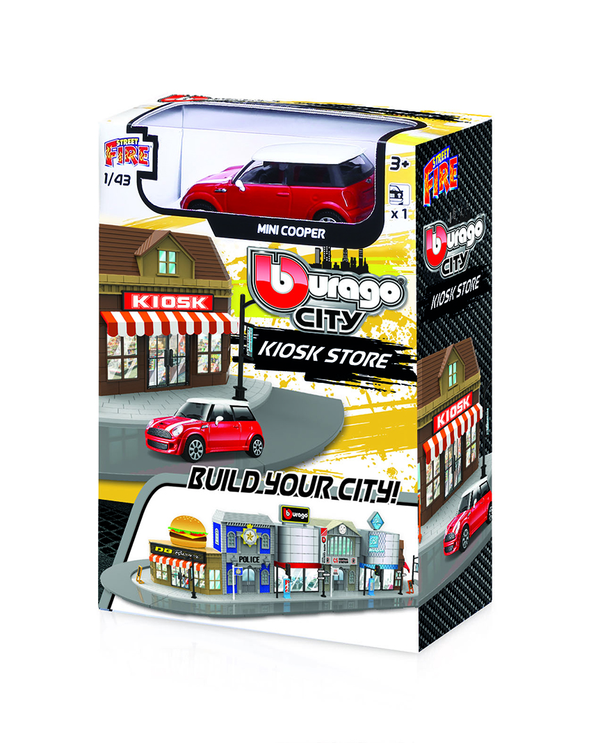 Obrázok Bburago 1:43 BBURAGO CITY, Kiosk Store