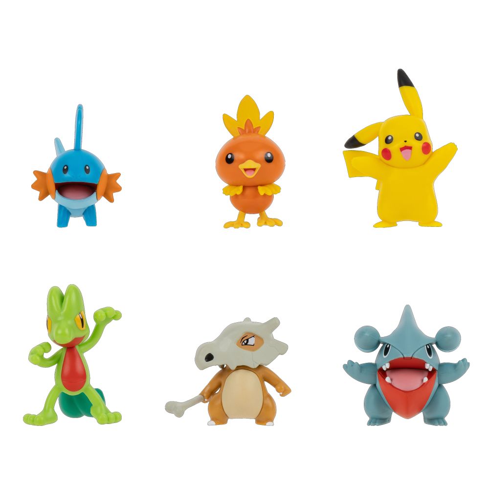 Pokémon sada 6 figúrok W3