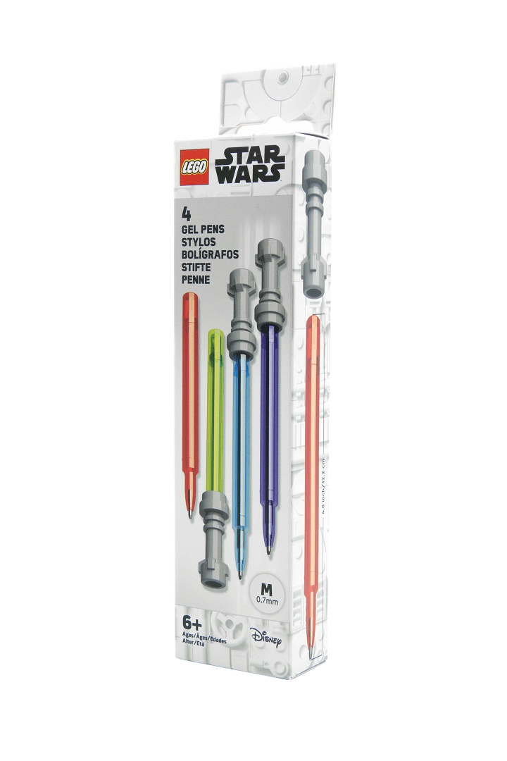 LEGO Star Wars Set Gélových pier, svetelný meč - 4 ks (box)