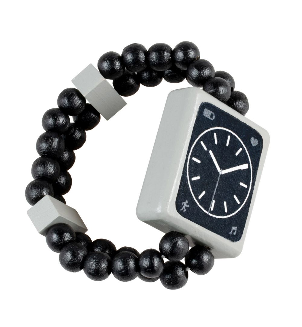 DREVENÉ WATCH OBOJSTRANNÉ ČIERNÉ