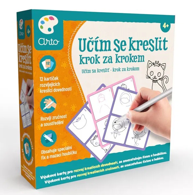 ARTO Učím sa kresliť Krok za krokom