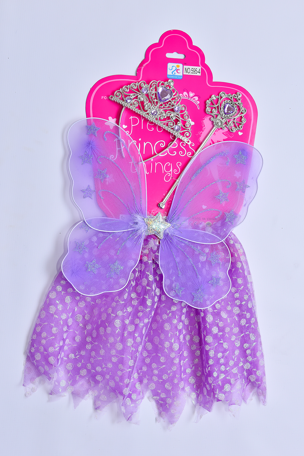 Šaty pre princeznú - fialové