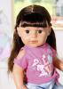 Staršie sestrička BABY born Soft Touch brunetka, 43 cm