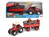 Traktor Happy Massey Ferguson s prívesom 30 cm