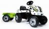 Šliapací traktor Cow Farmer XXL s vozíkom