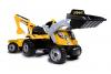 Šliapací traktor Builder Max s bagrom a vozíkom